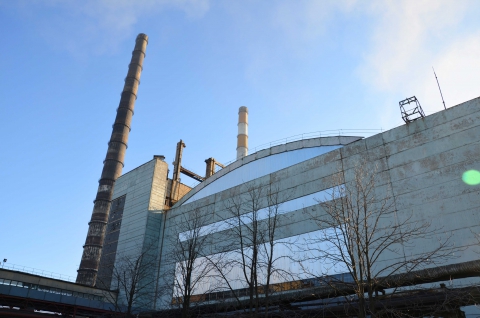 На Славянской ТЭС угля осталось до конца дня